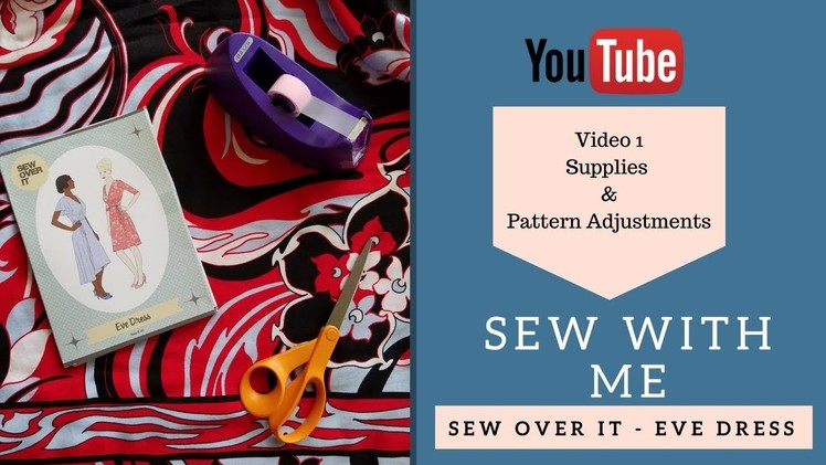 [199]Sewing|Part 1: Sew With Me - Sew Over It Eve Dress