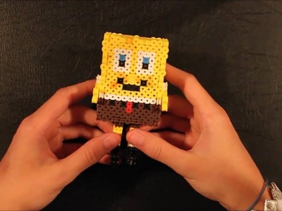 3D Jigsaw Perler Sponge Bob
