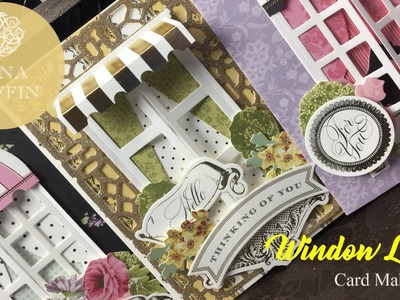 Anna Griffin ***NEW*** Window Ledge Cardmaking Kit & Dies!!  Available 8.16.17