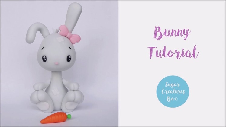 Bunny - cake topper tutorial