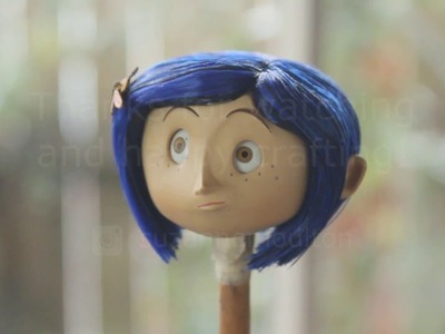 Coraline Neca Doll Wig - Part 3 - Hair Application