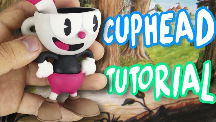 CUPHEAD "TUTORIAL" ✔POLYMER CLAY ✔COLD PORCELAIN