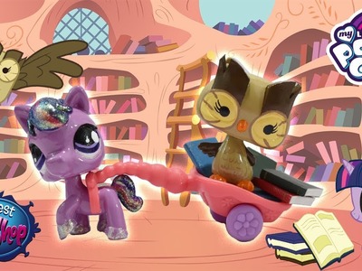 Custom LPS Princess Twilight Sparkle & Owlowiscious || My Little Pony + Littlest Pet Shop Mashup