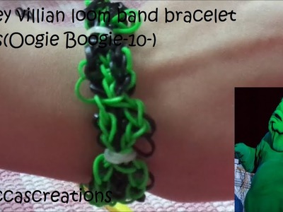 Disney villian loom band bracelet  series(Oogie Boogie-10-)