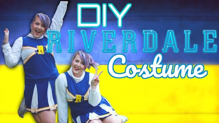 DIY RIVERDALE COSTUME! Betty Veronica Cheryl Cheerleader Uniform