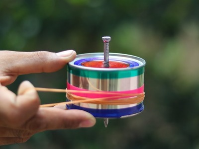 DIY Spinning Top Toy - How to Make a Spinning Top Toy