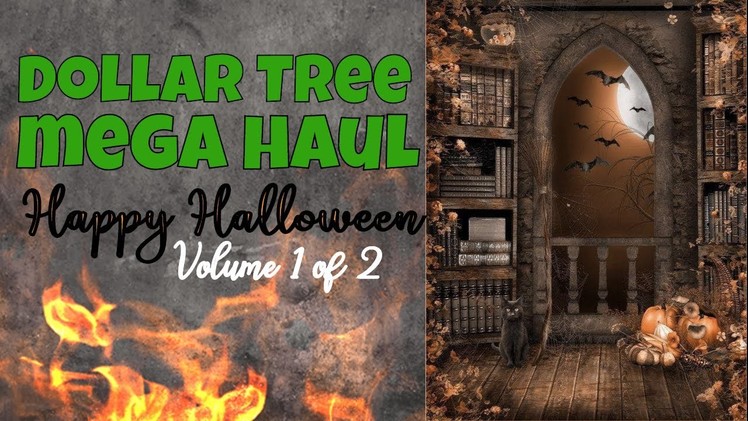 Dollar Tree MASSIVE HAUL:  ALL ABOUT HALLOWEEN!  PART 1 of 2