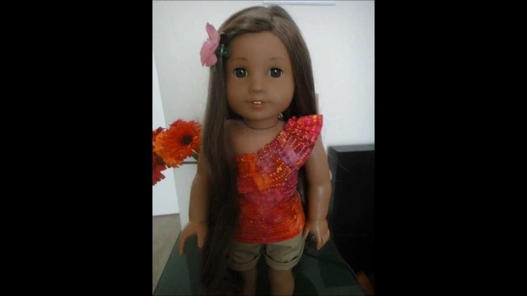 Easy to Sew Cute Summer Tops for American Girl Dolls