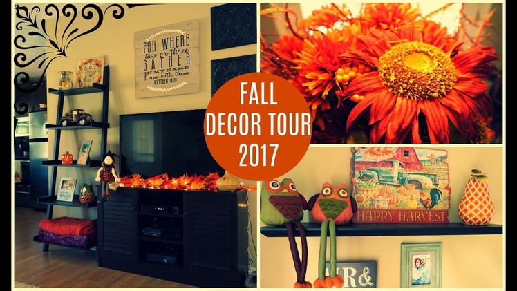 Fall Decor Tour 2017 | Cozy Rustic Theme | Summer Whitfield