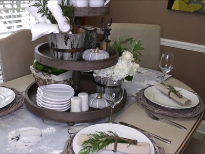 Fall Entertaining and Tablescape Tips & Ideas