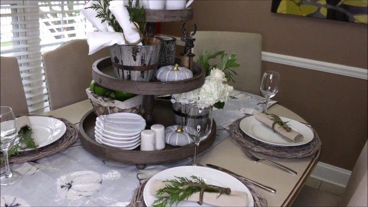 Fall Entertaining and Tablescape Tips & Ideas