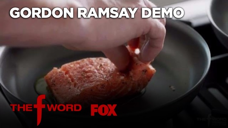 Gordon Ramsay Demonstrates How To Cook The Perfect Alaskan King Salmon | Season 1 Ep. 1 | THE F WORD