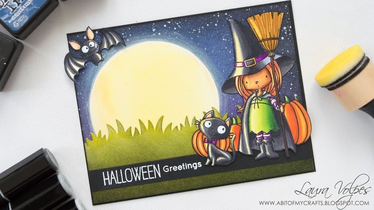 Halloween 2017 Card Making Series - Moonlit Halloween Scene | Witch Way is the Candy | FULL VIDEO