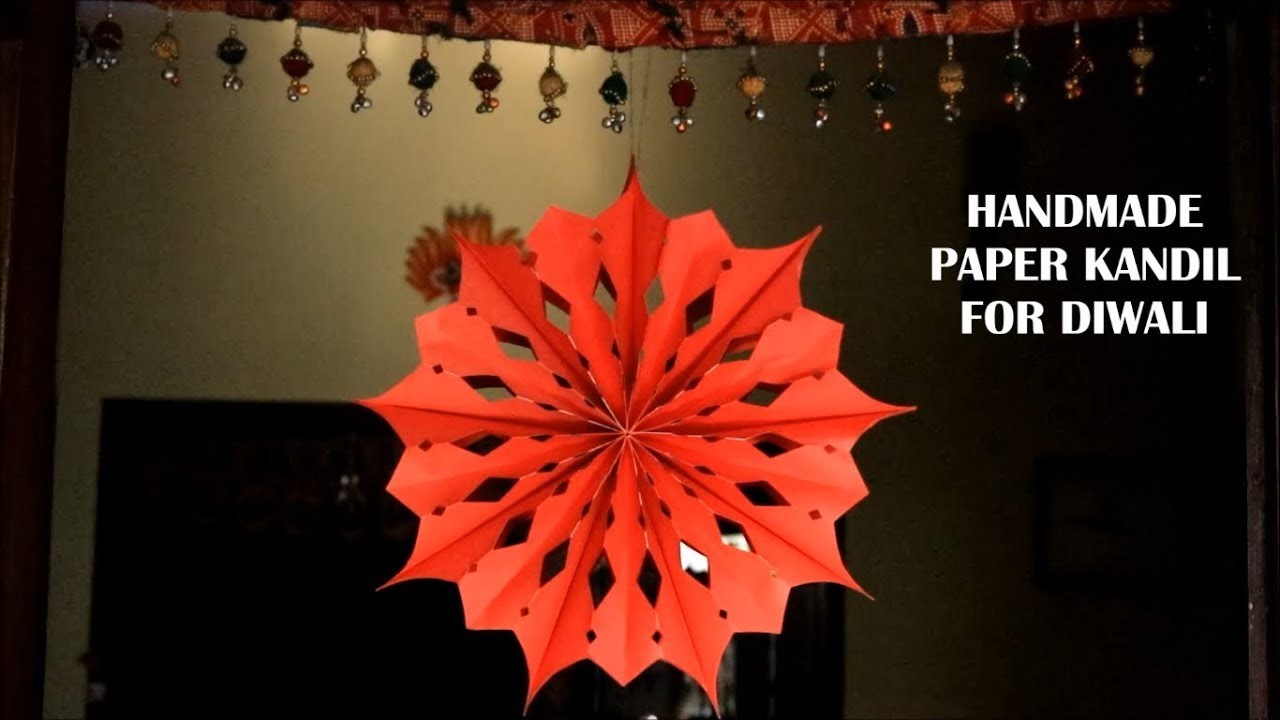 HANDMADE PAPER KANDIL FOR DIWALI, DIWALI LANTERN