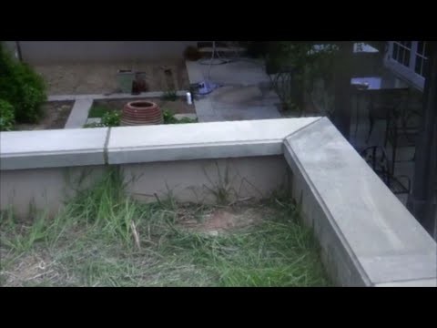 How I make concrete wall caps (Mike Haduck)