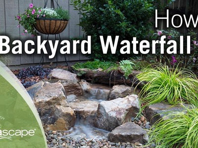 How To Build a Backyard Waterfall
