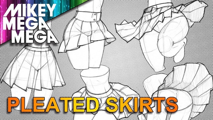 How To Draw SKIRTS FROM BASIC SHAPES