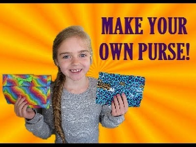 How to : Duct Tape Purse with a Ziploc Zipper