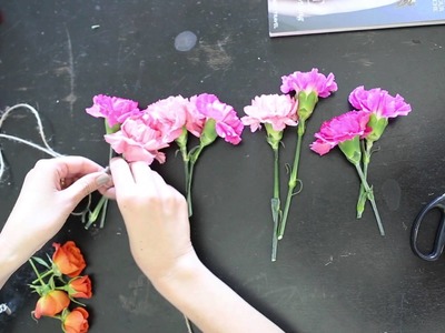 How to: Easy Flower Garland