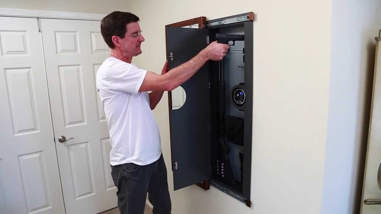 How to Install a Concealed Gun Vault