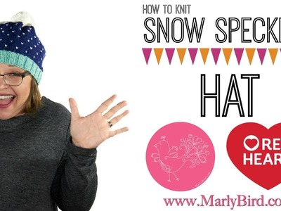 How to Knit Snow Speckled Hat