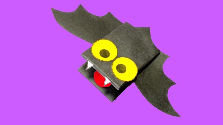 How to Make a Bat Puppet for Halloween