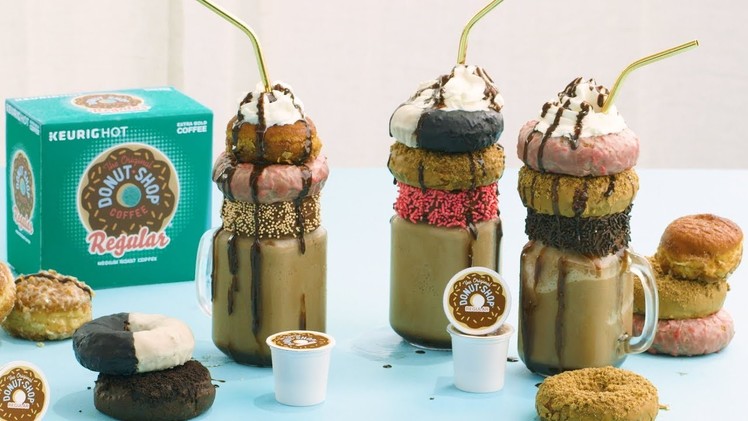 How to Make a Delicious Doughnut Frappé For National Coffee Day