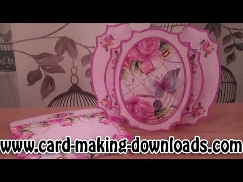 How To Make A Double Pop Out Card www card making downloads com