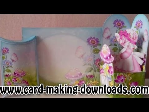 How To Make A Freestanding Card www.card-making-downloads.com