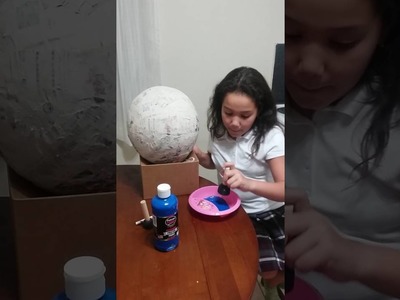 How to make a globe part 2