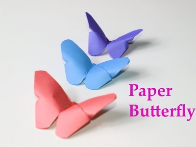 How To Make A Paper BUTTERFLY Easy Origami | Paper Crafts | Diy Cool Hacks