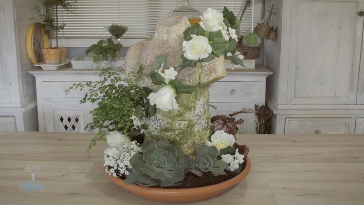How to make a Pot-et-Fleur Floral Design: Rustic Italian Bust