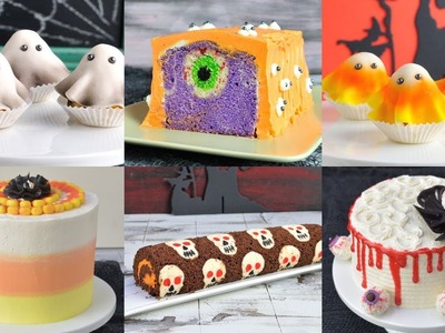 How to make AMAZING HALLOWEEN CAKES by HANIELA'S