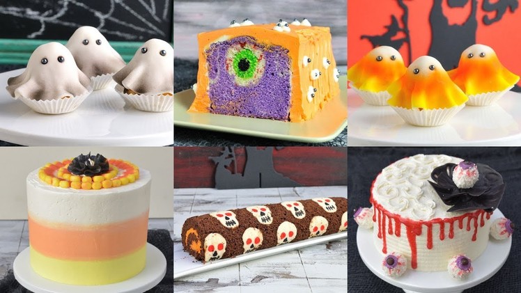 How to make AMAZING HALLOWEEN CAKES by HANIELA'S
