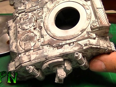 How to paint a weathered tank part 2