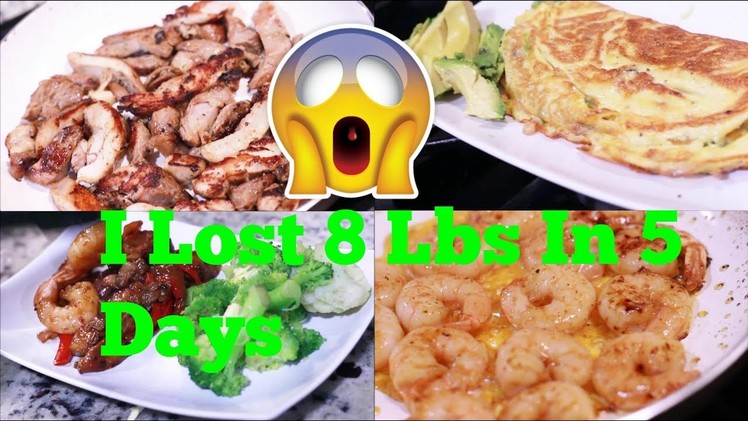 I Lost 8 Lbs In 5 Days What I Ate Today Low Carb.Keto Diet