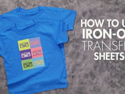 Iron-On Transfer Sheets