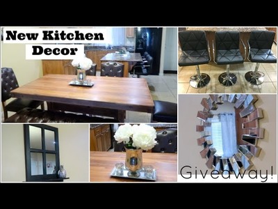 Kitchen Tour | New Home Decor & GIVEAWAY!