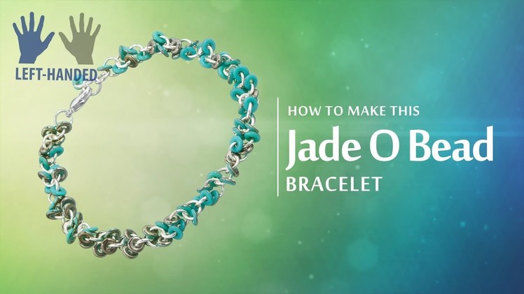 Left-handed ★ How to make this Jade O Bead Bracelet | Seed Beads Tutorial