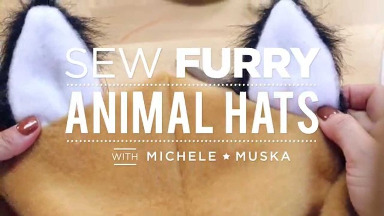 Make Furry Animal Hats with Simplicity + Creativebug