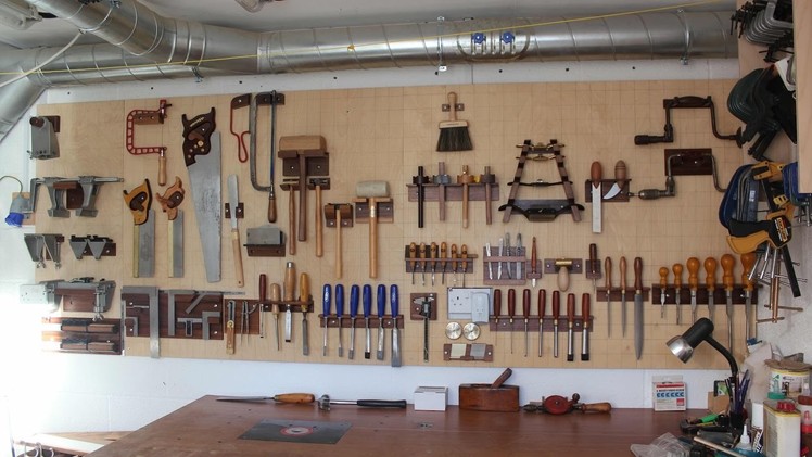 Making of the "Mother of all Toolboards" (Tool Board. Tool Wall. Tool Rack)