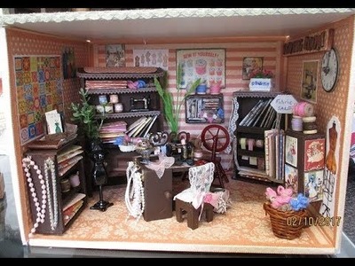 Miniature Sewing Room Talk Through - jennings644
