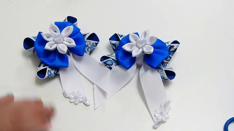 Moños para Niña, Tutorial Moños, Baby Headband, Ribbon Hair Bow