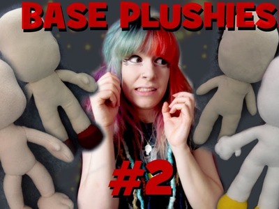 MORE BASES! How to sew my new base plush pattern| Plus 3 extra base tutorials!| Cloctor Creations