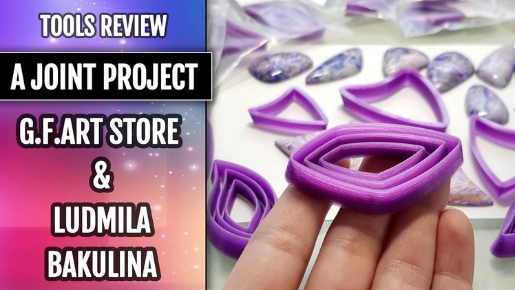 NEW Cutters Review | A joint project - G.F.Art Store and Ludmila Bakulina!