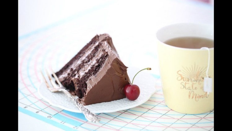 OLD-FASHIONED CHOCOLATE CAKE -HOW TO VIDEO