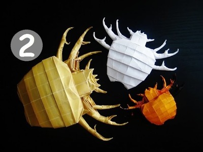 Part2.2 : Origami Crab Louse Tutorial (Tim Rickman)