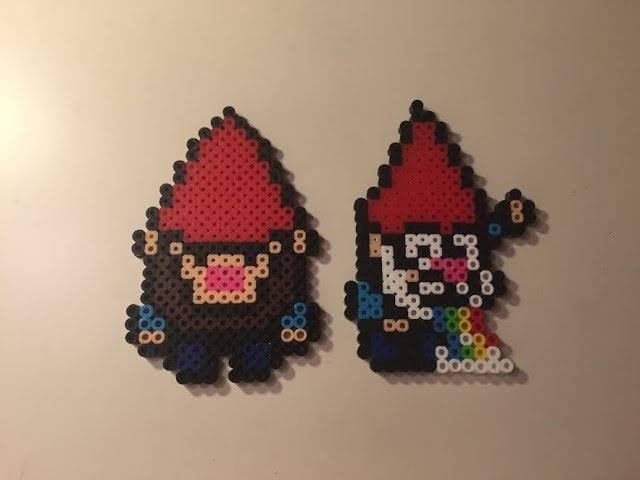 Perler Bead Gnomes From Gravity Falls