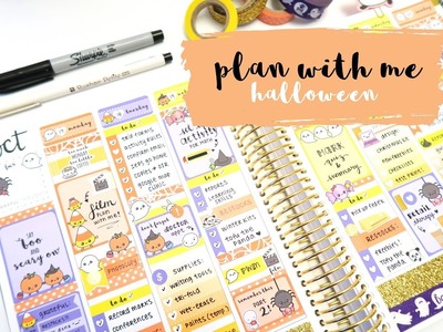 Plan with Me - Halloween