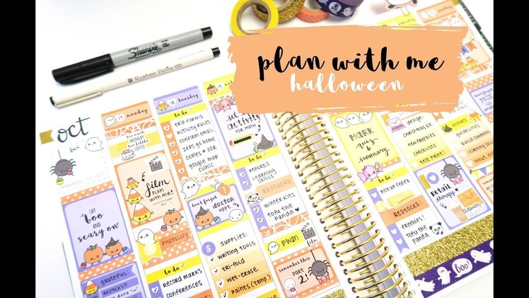 Plan with Me - Halloween